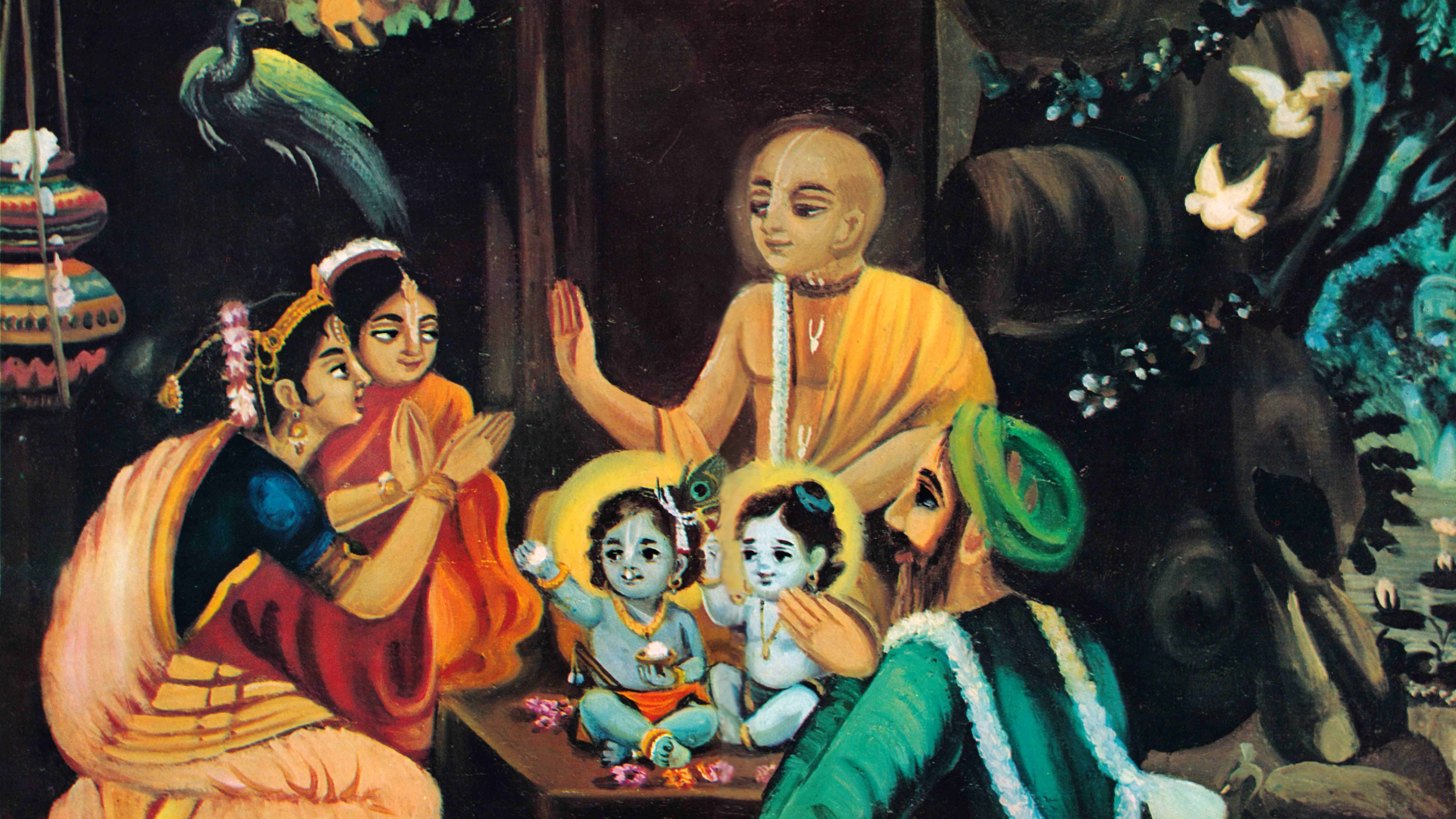 Sri Nanda-Nandanastakam & kirtan Hare Krishna - Narayan das