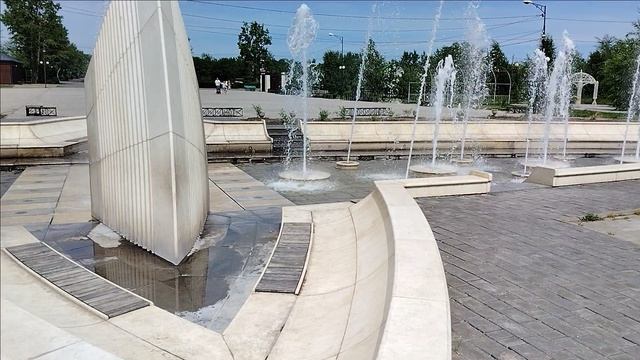 Черногорск. Третий фонтан в парке "Виктория-Победа"