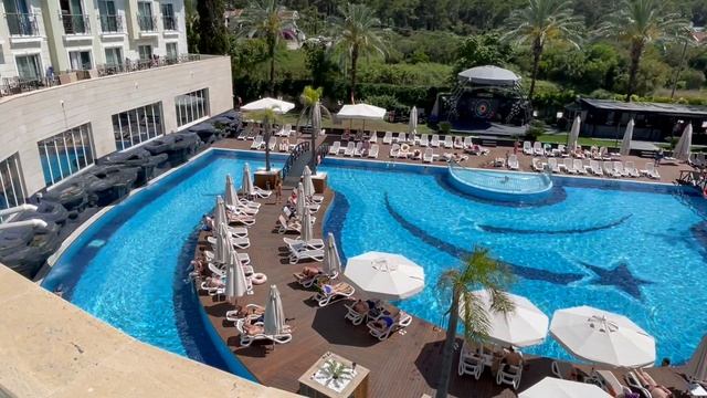 Meder Resort Hotel 5* Вид из номера Турция Кемер