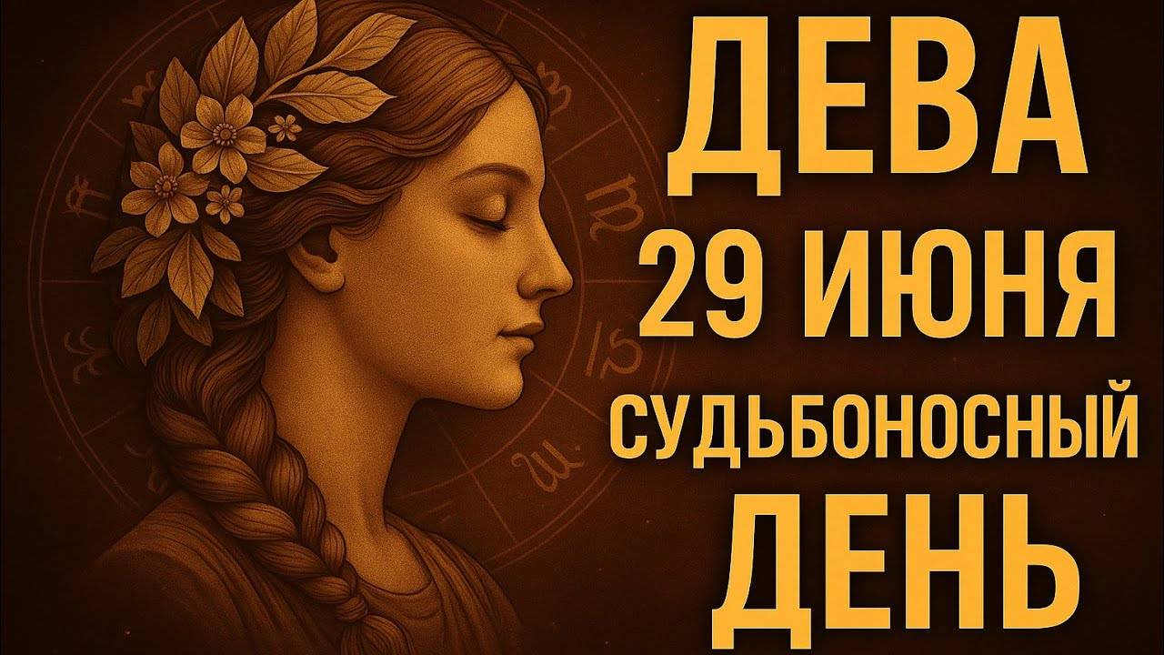 Дева. 29 июня. Вы почувствуете, кто на самом деле с вами. Истина без слов. Гороскоп на сегодня