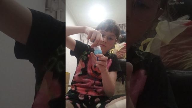 пробую синию ЕДУ💖💙💙💙💙💙💦💦