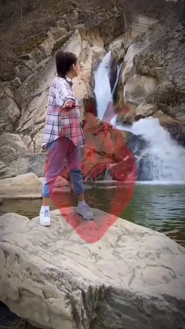 Водопад в Хучни, Табасаран, Дагестан #путешествиепороссии