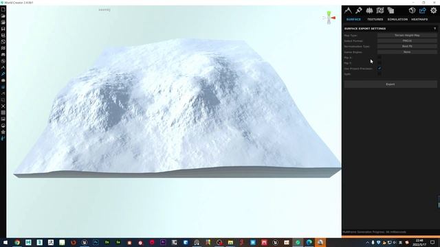 142、地形1 Worldcreator和UE地形尺寸对照