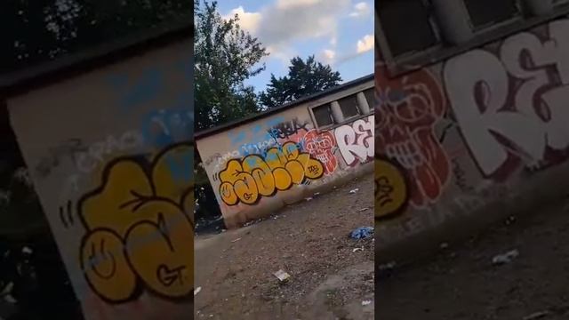 🔴France. Paris🔴Общественный парк в районе Пантен и Обервилье на севере Парижа🔴