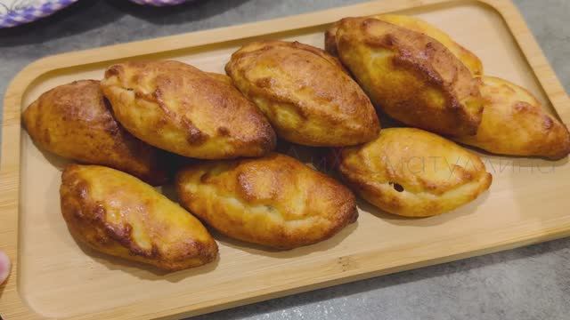 Пирожки с яблоками в духовке / Готовлю творожные пирожки с яблоками + тесто для пирожков с яблоками