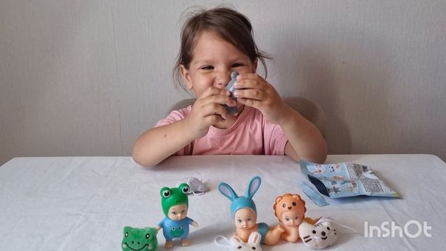 РАСПАКОВКА СЮРПРИЗ-ИГРУШКА  ПУПСИК И ЗВЕРЯТА🐱❤️