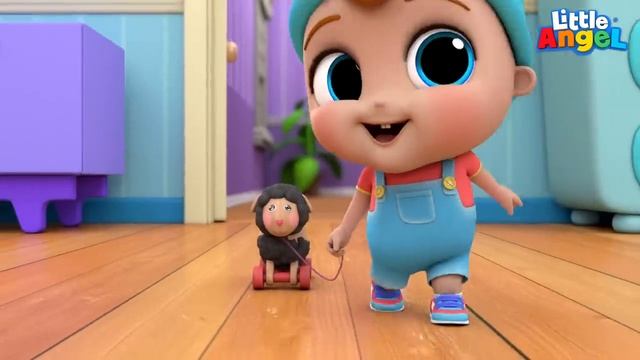 Little Angel - Мультик Про Уборку   Обучающие Песенки и Игры Для Детей   Little Angel Русский
