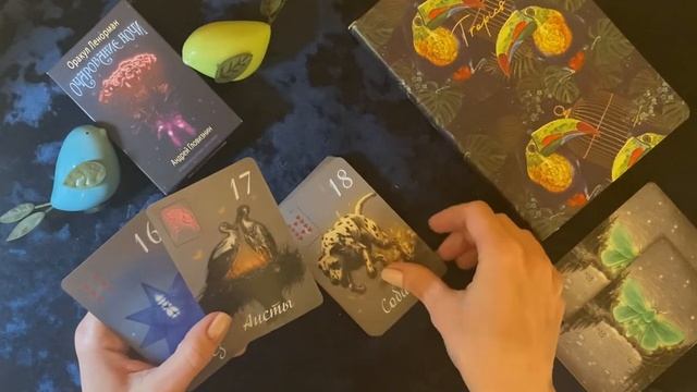 Обзор колоды Ленорман «Очарование ночи»