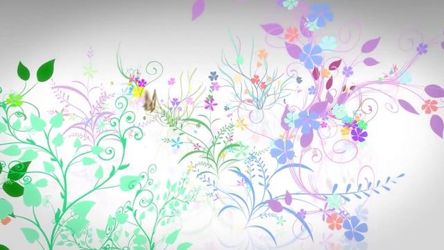 Фон узоры с бабочками