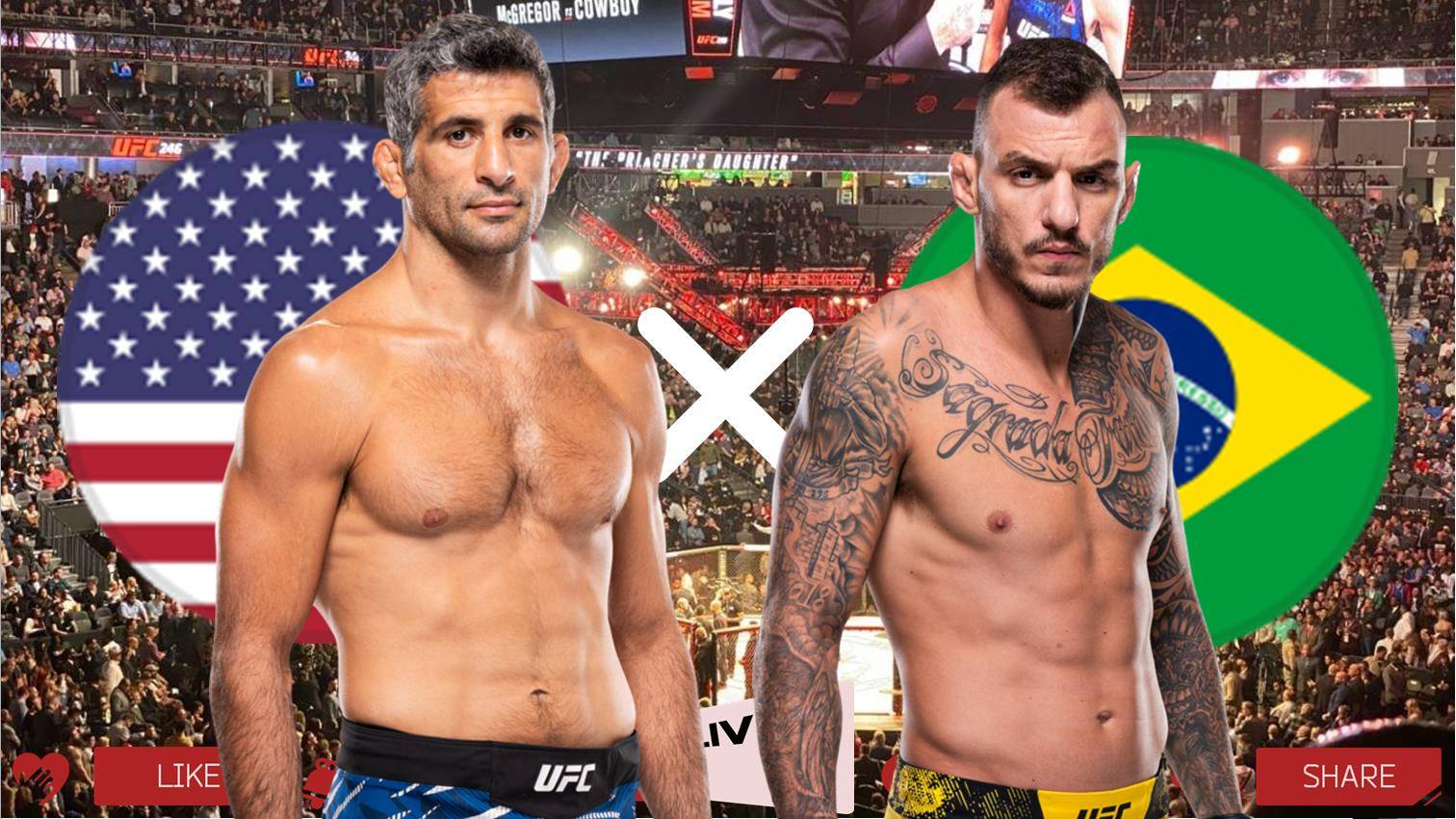 UFC 317 |  Дариуш - Мойкано прямая трансляция