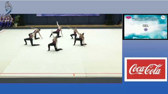 GEL GREECE Open AGG competition Larissa Cup #aestheticgroupgymnastics