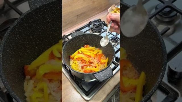 Грузинское блюдо оджахури.