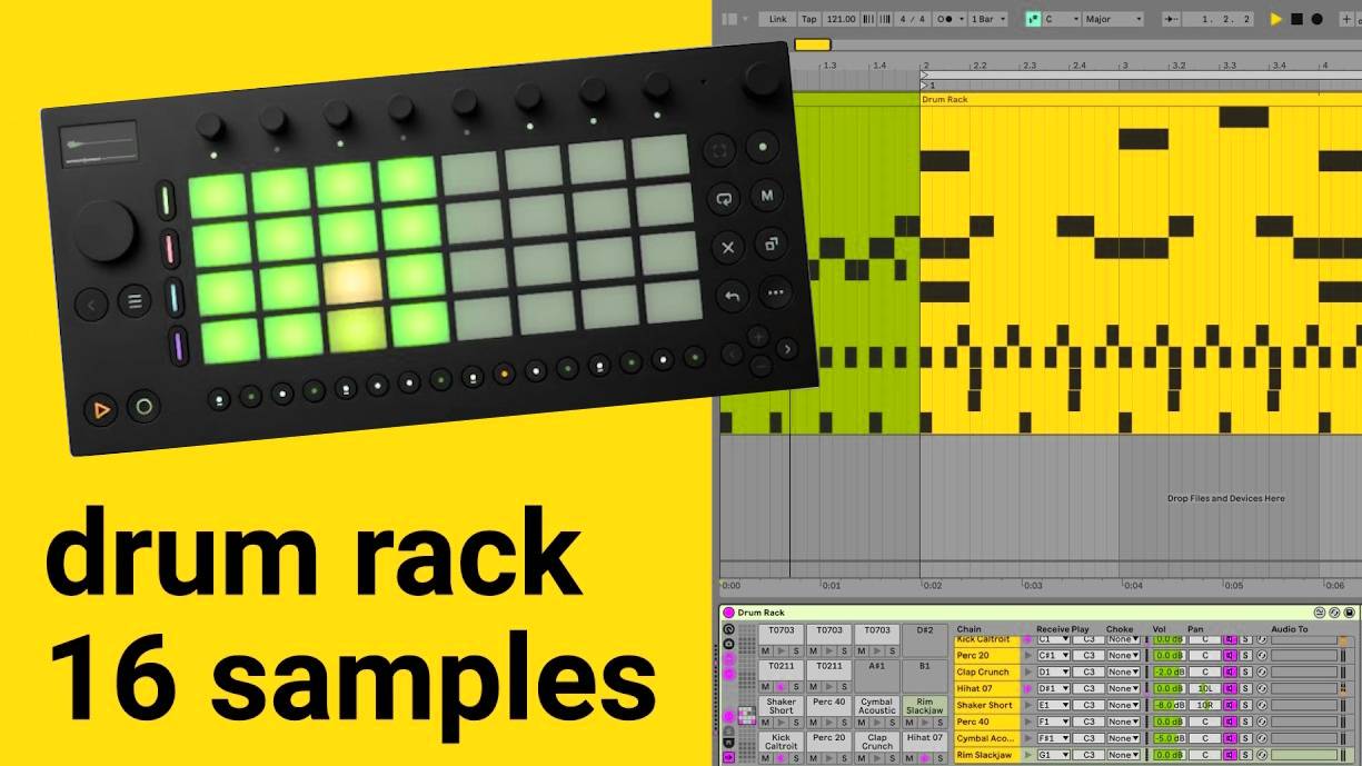 Ableton Move: You Only Need One Drum Rack