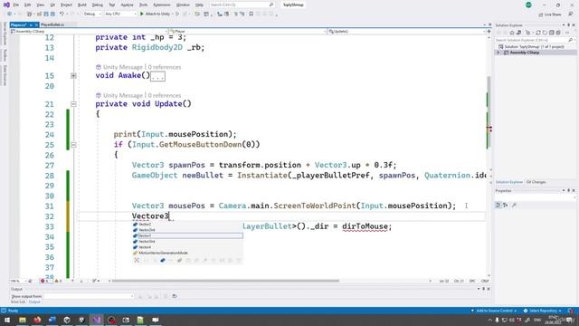 07. Shoot towards Mouse