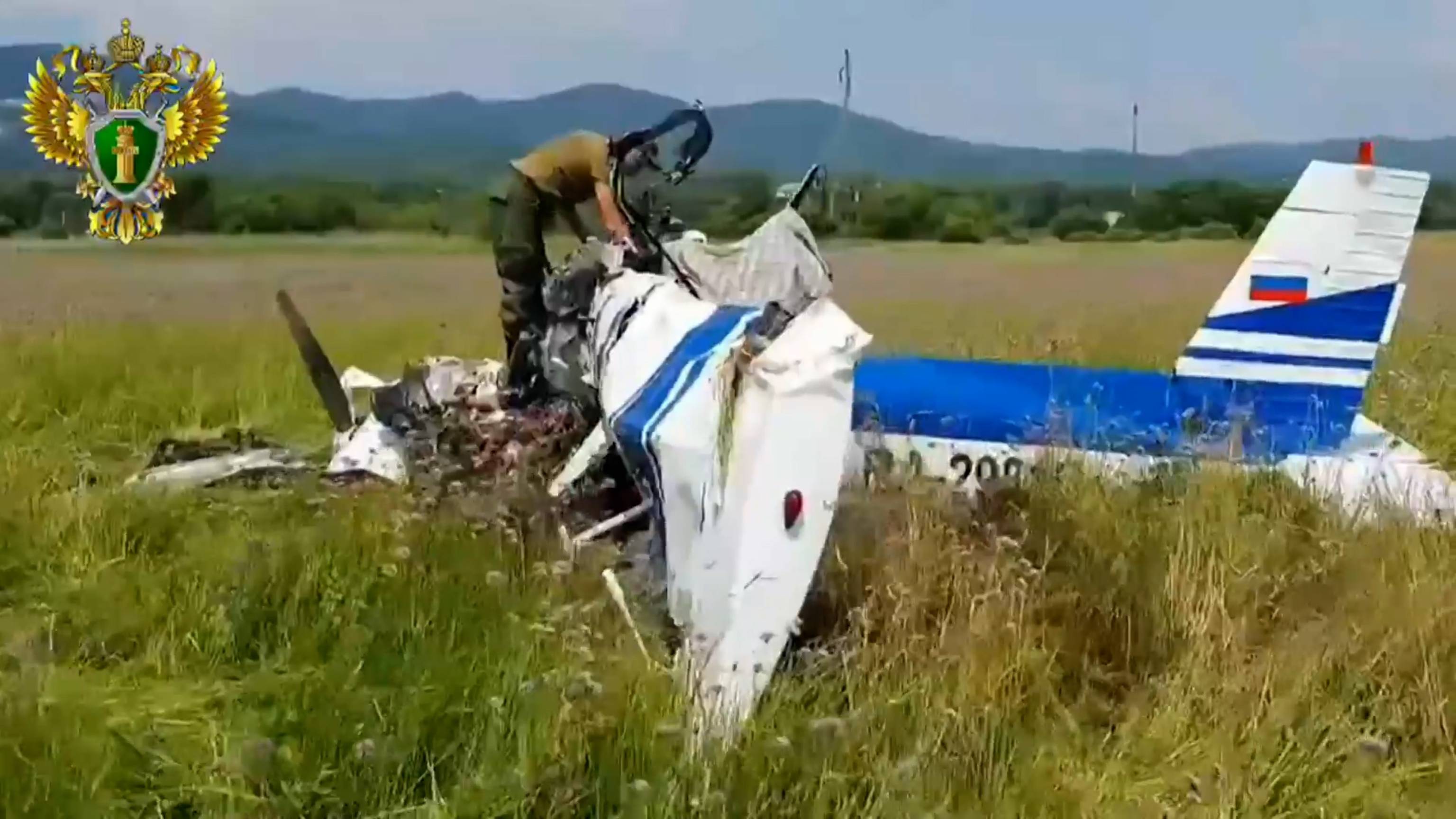 Легкомоторный самолёт потерпел крушение в Приморье