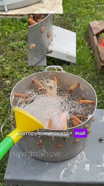 Перосъёмная машина своими руками (оригинал от Хавран Шоу)