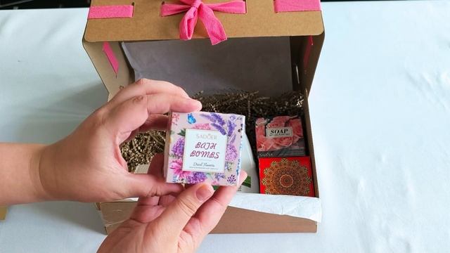 Подарочный бокс Банная фантазия №2 "Чарующий микс ароматов" | EcoGiftBox