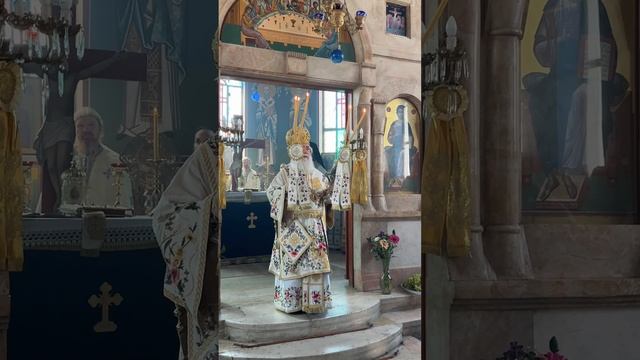 Престольный праздник в греческом монастыре пророка Елисея в Иерихоне. 27-06-2025