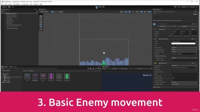 09. Exercise Citydefender - Vectors