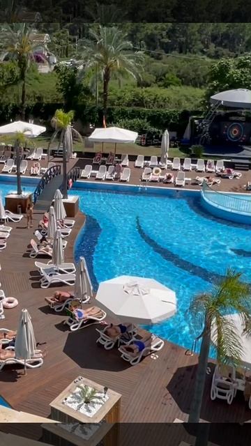 Турция ОБАЛДЕЛИ ОТ ВИДА ИЗ НОМЕРА Отель Meder Resort Hotel 5*