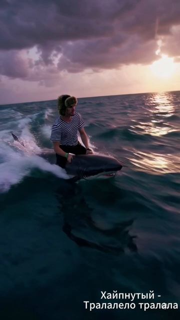 Тралалело тралала#brainrot #2025 #remix #memes #tralalerotralala  #music #shark #russia #shorts