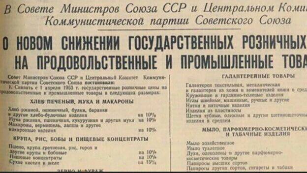Как снижали цены на товары в СССР в конце 1940х – начале 1950-х