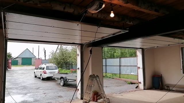 Секционные гаражные ворота Alutech