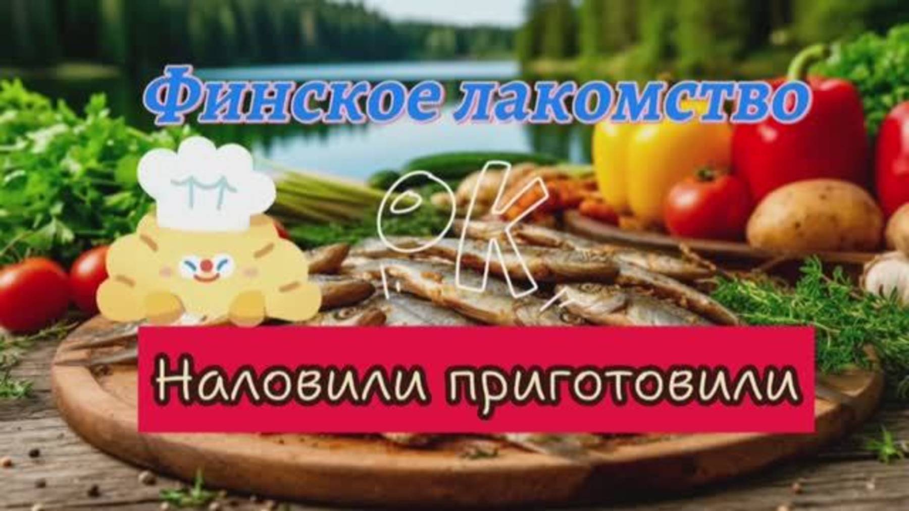 Финское лакомство, рецепт жареной рыбы.