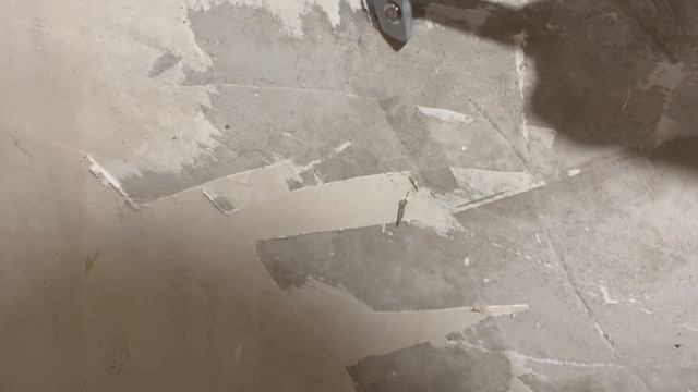 Как счистить финишную шпаклёвку перед ротбандом штукатуркой