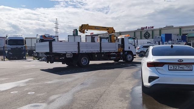 ИСУЗУ 4в1 в движении  ISUZU P700 5,2 литра двигатель 2025-06-25 15-25-35