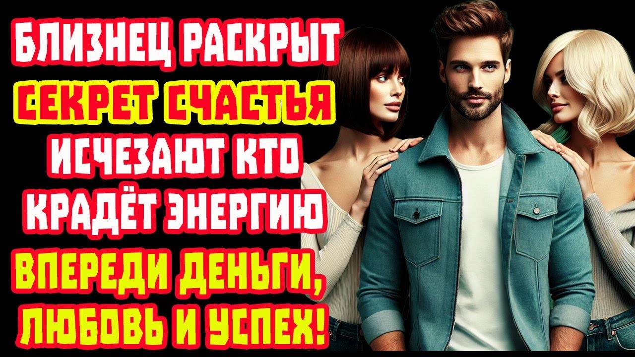 Близнец СРОЧНО! Деньги любовь удача возвращаются. Это переворот жизни с Ног на Голову