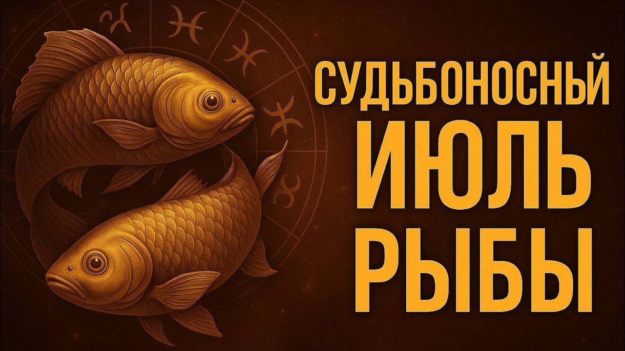 Рыбы гороскоп на ИЮЛЬ. Точный гороскоп на июль для Рыб — Всё изменится. Гороскоп на сегодня