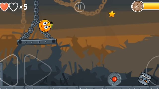 Прохождение уровня 41 в red ball 4