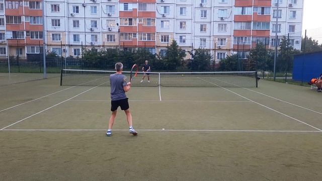 25.06.2025. Высшая лига. Лидер. И.Степанов - Н.Степанов 2-0 (6-3; 6-3)
