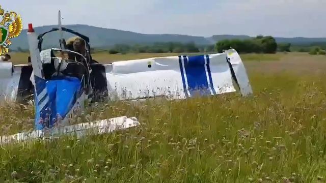В Приморском крае разбился легкомоторный самолет.Пилот погиб