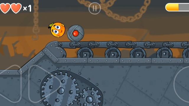 Прохождение уровня 43 в red ball 4