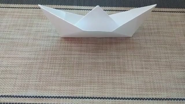 Как сделать кораблик из бумаги