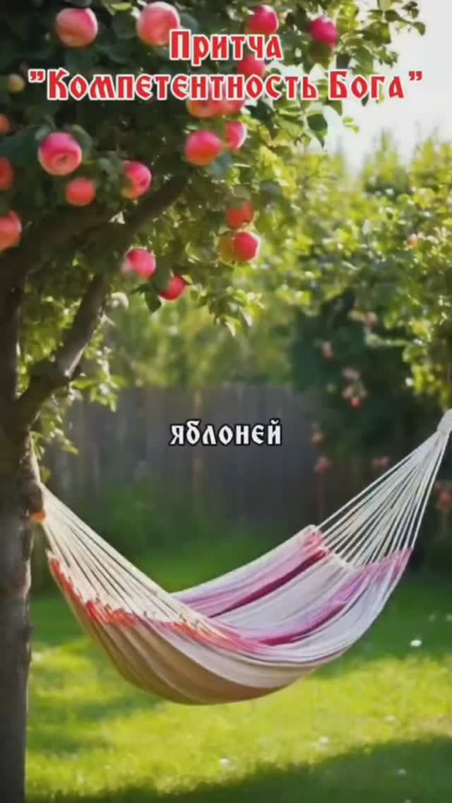 Притча "Компетентность Бога"