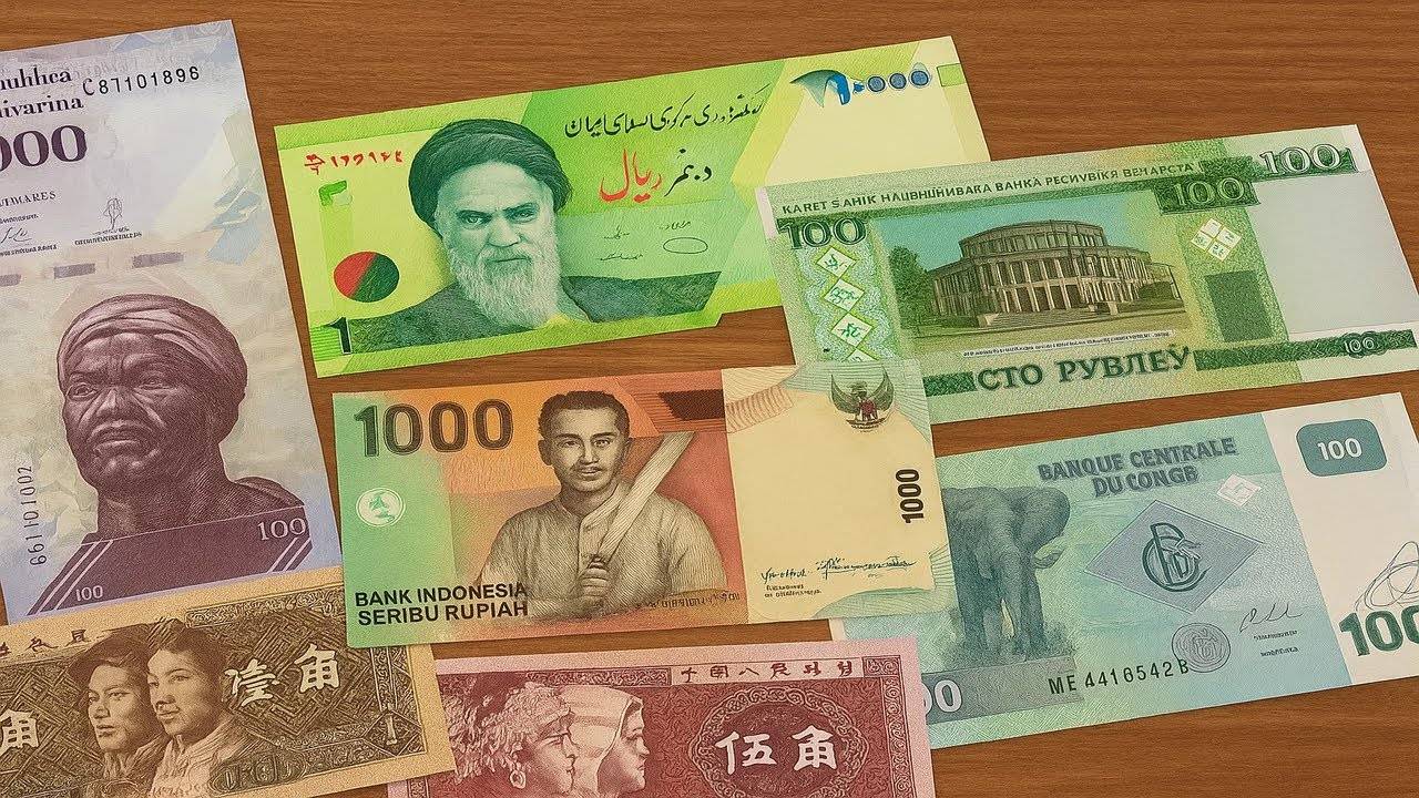 ОБЗОР НА БАНКНОТЫ СО ВСЕГО МИРА!