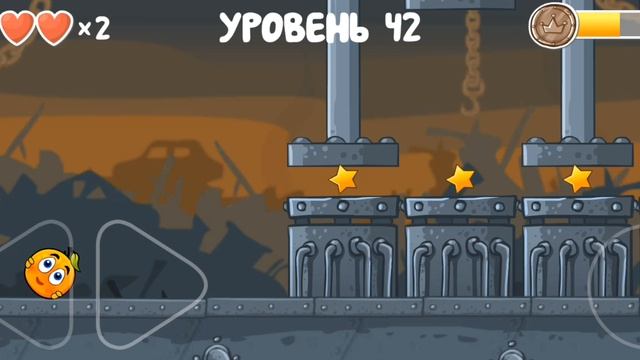 Прохождение уровня 42 в red ball 4
