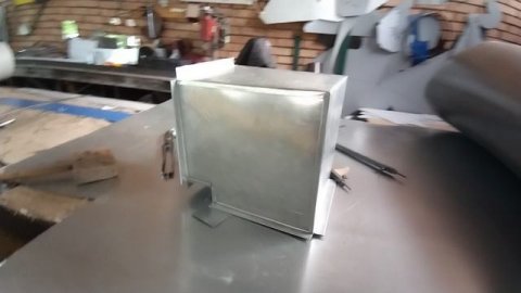 Отвод вентиляционный 250х250 90°