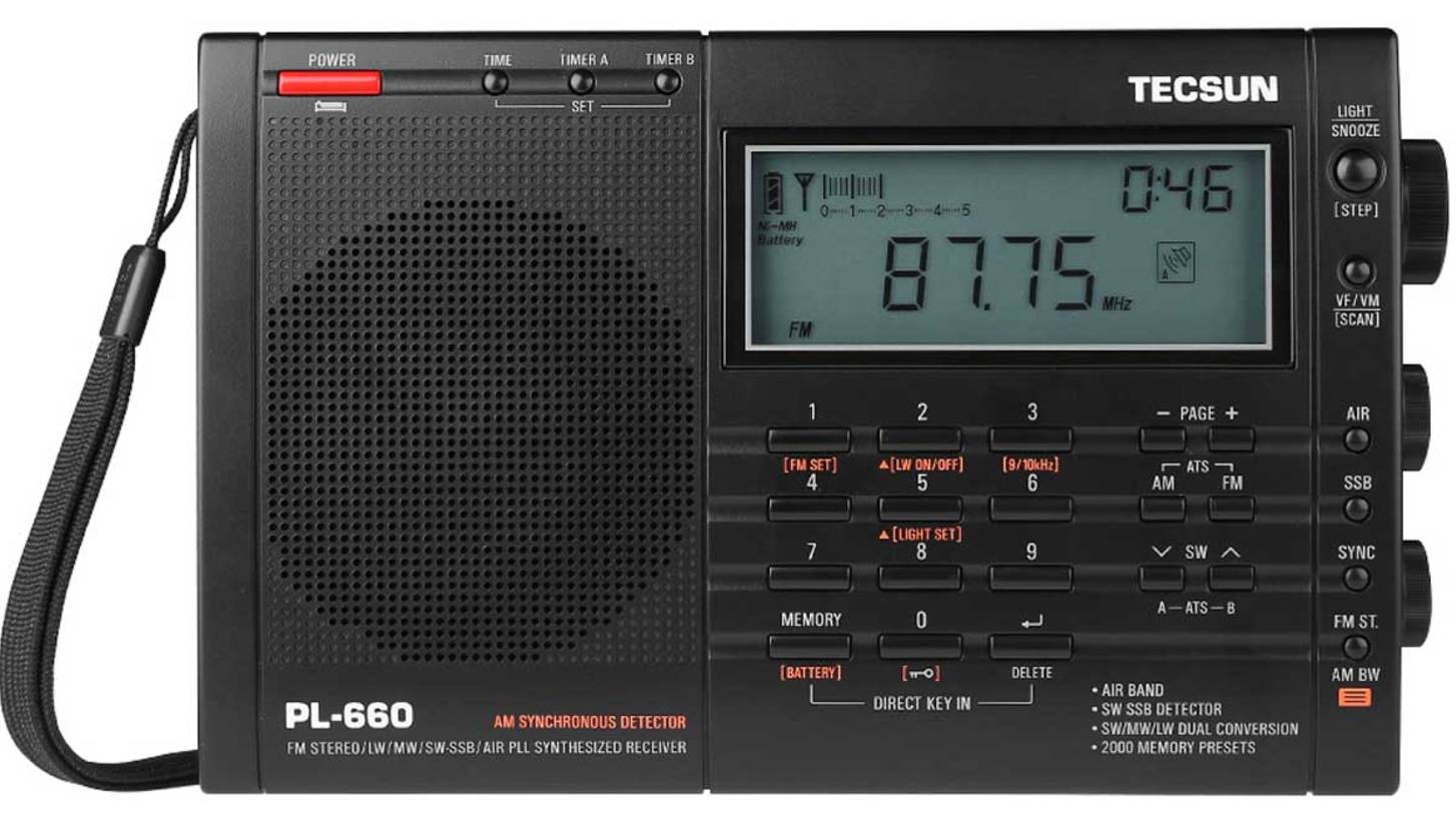 Радиоприёмники Tecsun pl-660 и Tecsun pl-330