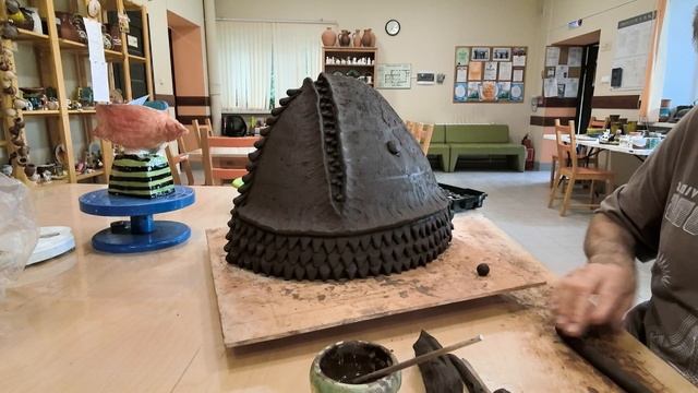 Рыба из шамотной глины. Часть шестая. Зубастая и глазастая.