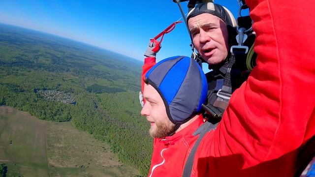 Мой первый прыжок с парашютом, но точно не последний!