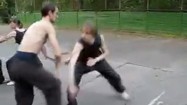 Ланьшань цюань. Фрагменты тренировок.