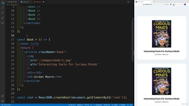 18. JSX - Javascript