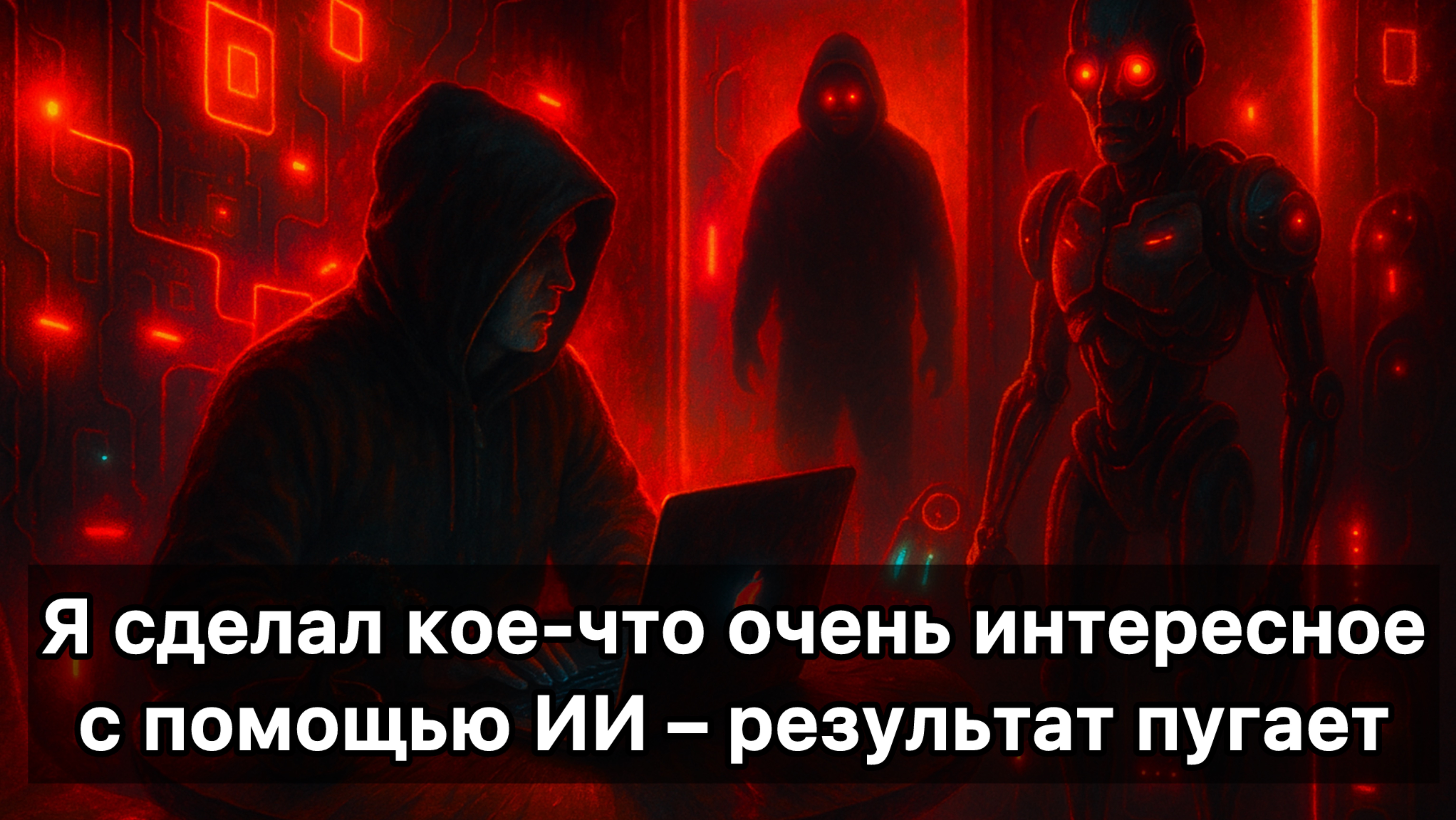 Я сделал кое-что очень интересное с помощью ИИ – результат пугает