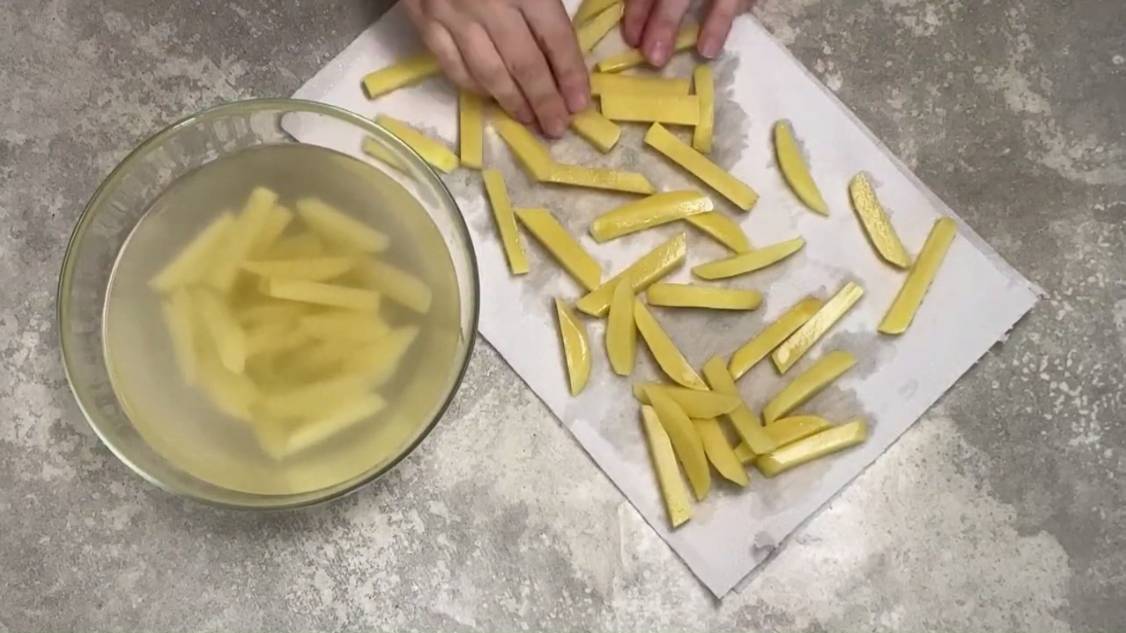 Домашняя Хрустящая Картошка Фри. Секреты Приготовления Как в Ресторане! Лучший Рецепт на Масле!