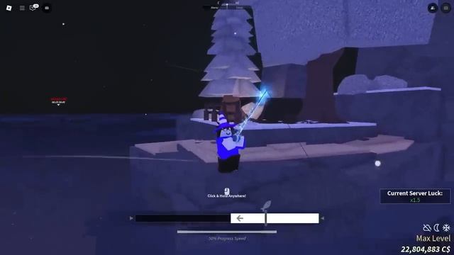 Delvir☃️ С КАЖДЫМ Пойманным ЭКЗОТИКОМ Моя Удочка УЛУЧШАЕТСЯ!В ФИШ❄️ Roblox Fisch