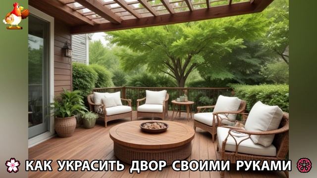 Как украсить двор дома фото идеи (659) 🏡 для дачи и сада своими руками 🌷🪻🌺💮